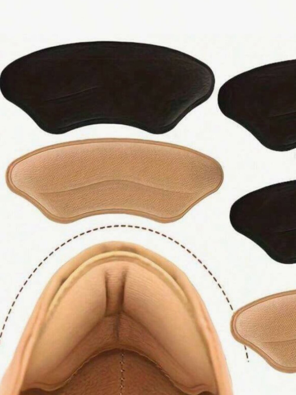 5/$15 1 Pair of Heel Pads for Shoes that are too big or hert
